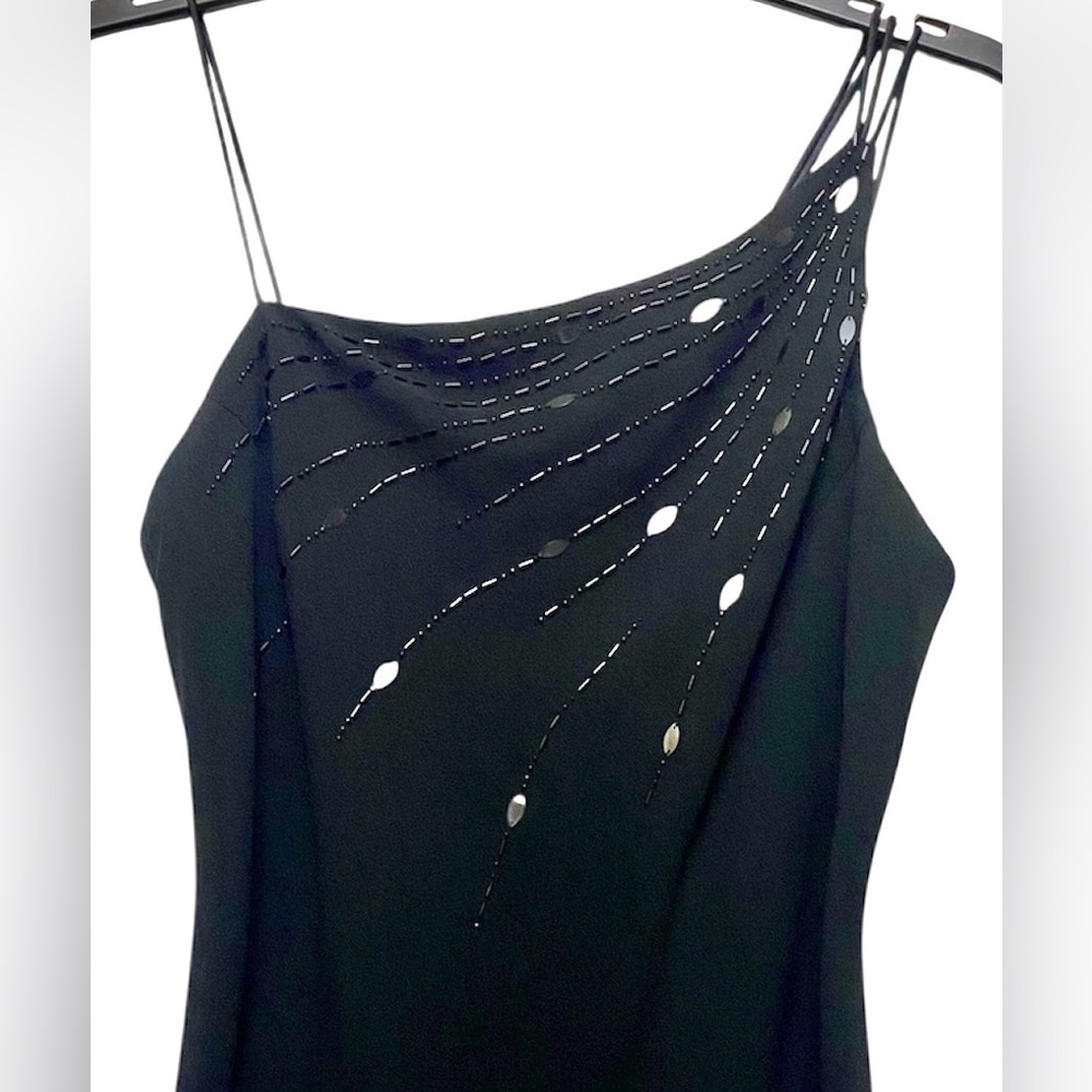 Jones New York Beaded Little Black Dress 8P